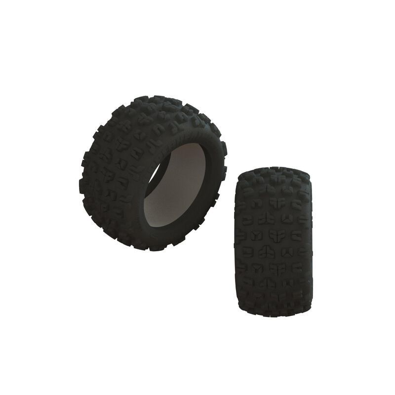 Däck dBoots Copperhead2 LP 3.8 tum med inlägg 2 st