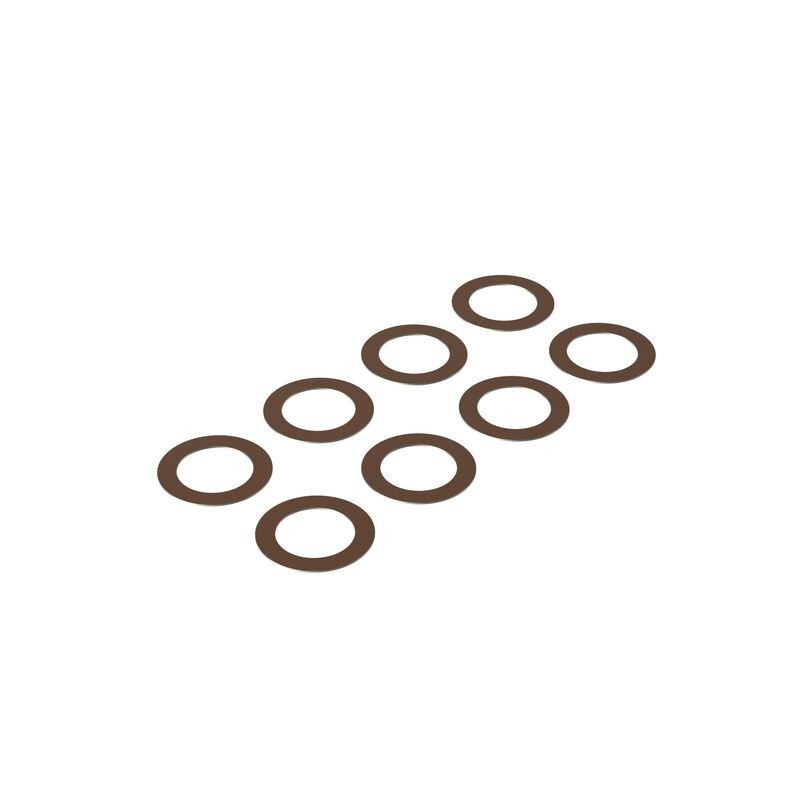 ARRMA shims 8×12×0,2 mm, 8 st