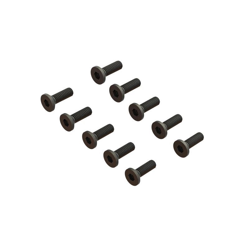 Skruv försänkt M2.5x8mm ARRMA 10 st