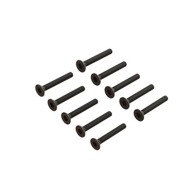 ARRMA försänkta skruvar M1,6×12 mm, 10 st – ARA702018