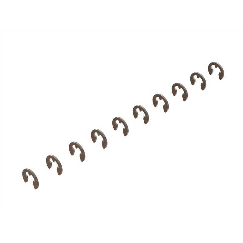 ARRMA E-clips DIN 6799, 3,2 mm, 10 st