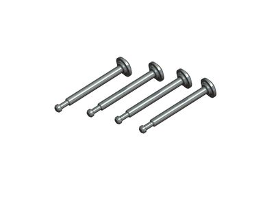 Shock Mount Pin 3x33mm (Silver) ARRMA Kraton EXB / Big Rock 6S