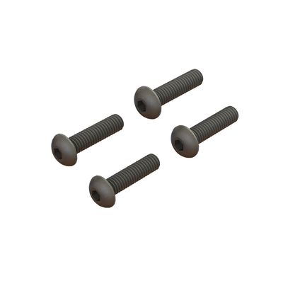 Skruvar med kullrig skalle M4 × 16 mm (4) – ARRMA