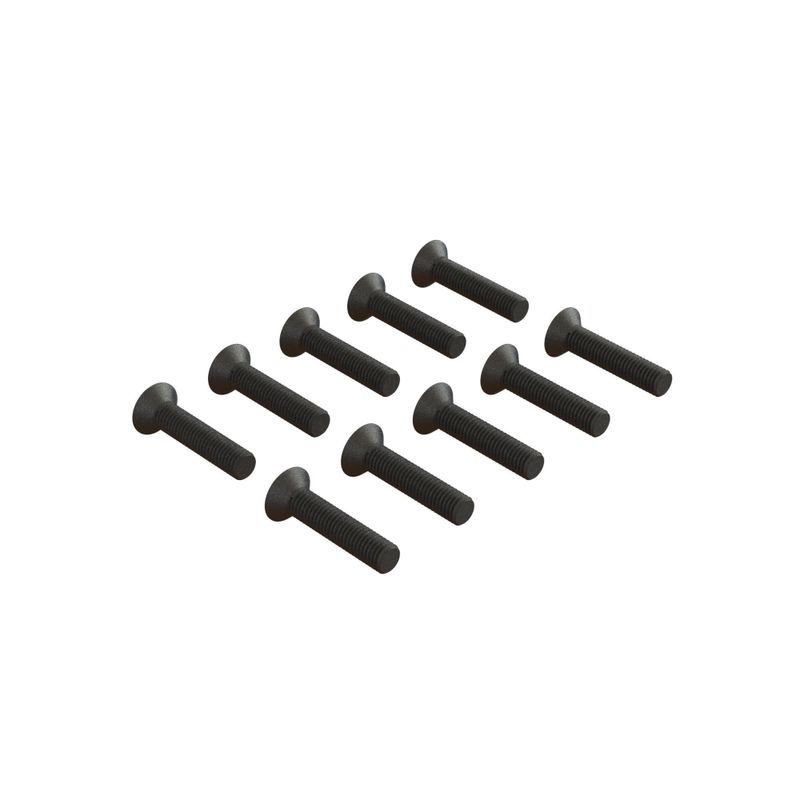 Försänkta insexskruvar M3 × 14 mm (10) – ARRMA