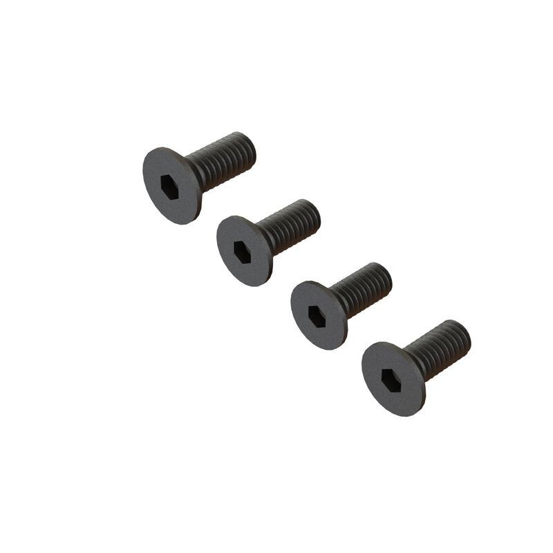 Skruv försänkt M4x10mm ARRMA 4 st