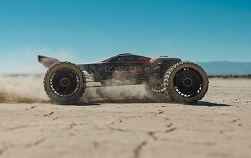 1/7 TALION 6S EXB 4X4 RTR Brushless Speed Truck, Black