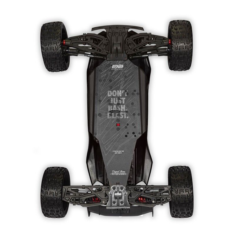 1/7 TALION 6S EXB 4X4 RTR Brushless Speed Truck, Black