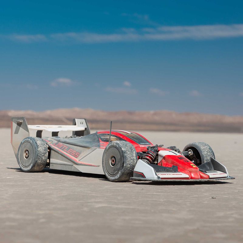 1/7 LIMITLESS 8S AVC 4X4 RTR Brushless Street Speed Röd/svart
