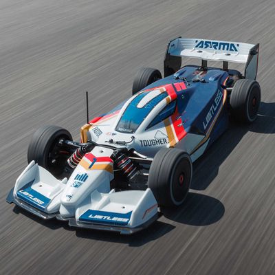 1/7 LIMITLESS 8S AVC 4X4 RTR Brushless Street Speed Vit/blå