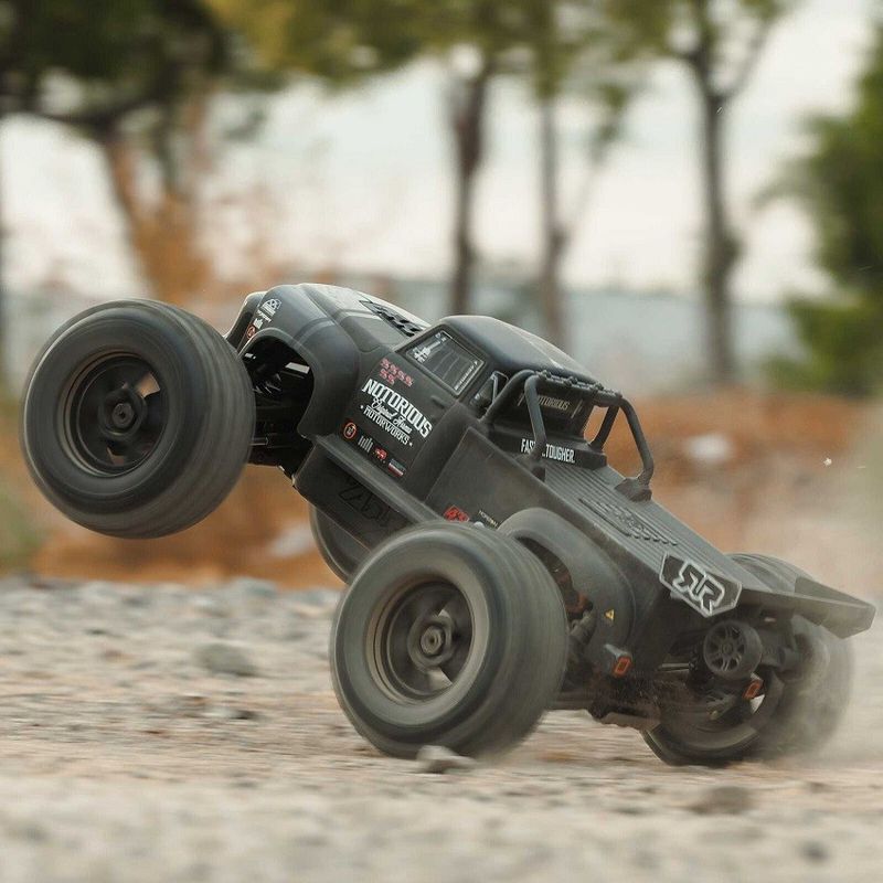 ARRMA NOTORIOUS 6S 4wd Borstlös 1/8 El-Truck V6 2025 levereras utan batteri och laddare.