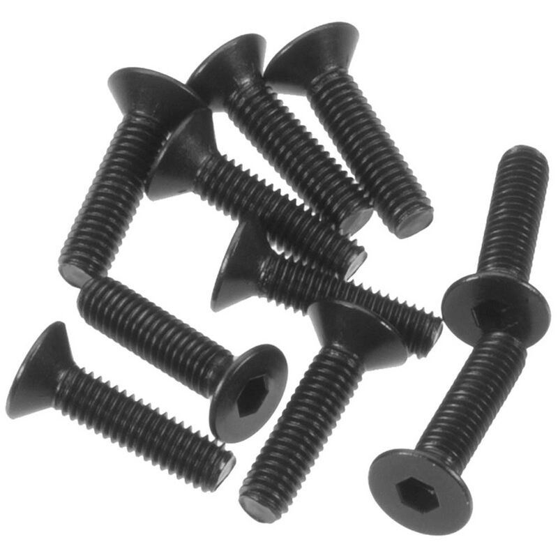 ARRMA försänkta skruvar M3×12 mm, 10 st