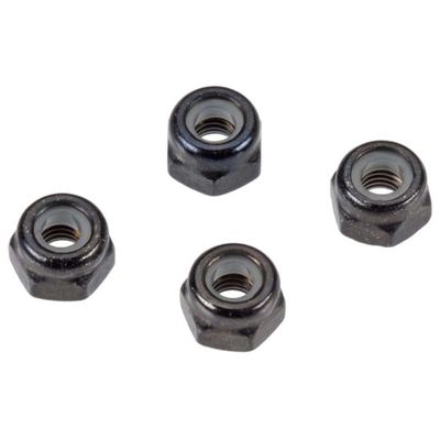 ARRMA låsmuttrar M3 med nyloninsats, 4 st