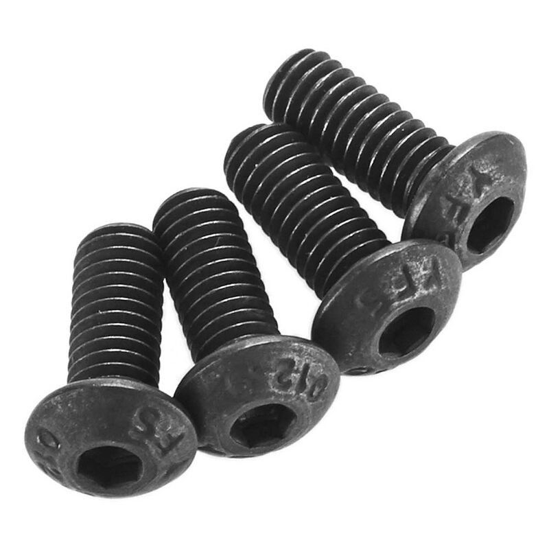 Skruv kullrigt huvud M4x10mm ARRMA (4 st)