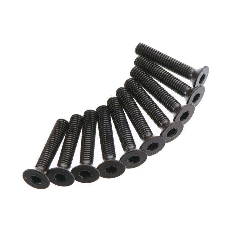 ARRMA försänkta skruvar M3×16 mm, 10 st