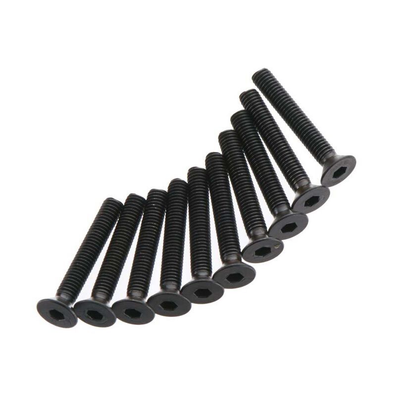ARRMA försänkta skruvar M3×20 mm, 10 st