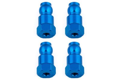 AS91817 Stötdämpar Hylsor 14mm Blå Alu Ass B6.1