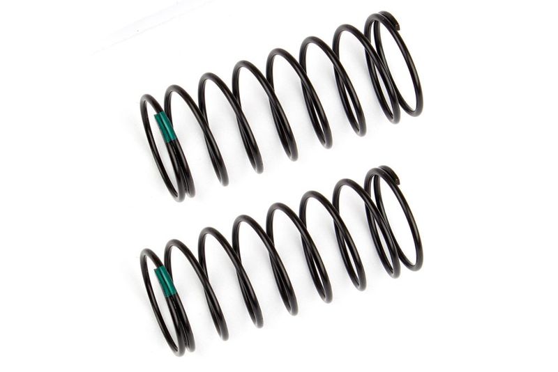AS91830 Stötdämparfjädrar Fram Gröna 3.10lb-L44mm
