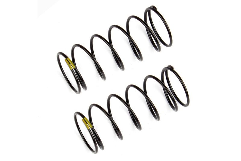 AS91834 Stötdämparfjäder Fram Gula 4.30lb-L44mm Ass B6.3