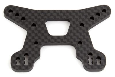 FRONT SHOCK TOWER, WOVEN CARBON FIBRE  TEAM ASS B64