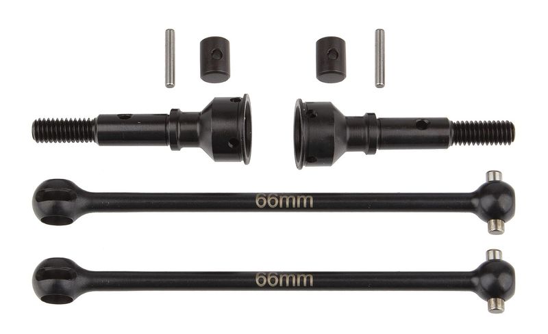 Drivaxlar CVA Set Bak 66mm Associated B74.1/B74.1D