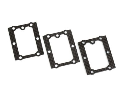 Växelhus Shims 0.5/1.0/2.0mm Kolfiber Ass B64