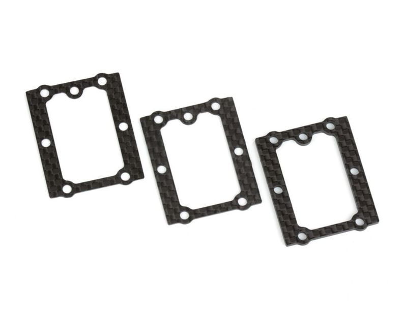 Växelhus Shims 0.5/1.0/2.0mm Kolfiber Ass B64