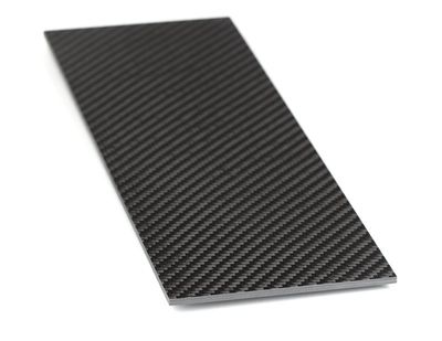 Kolfiberplatta 295x95x4mm