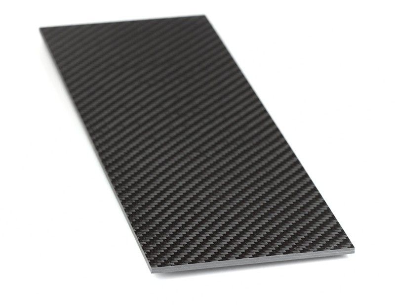 Kolfiberplatta 295x95x3mm