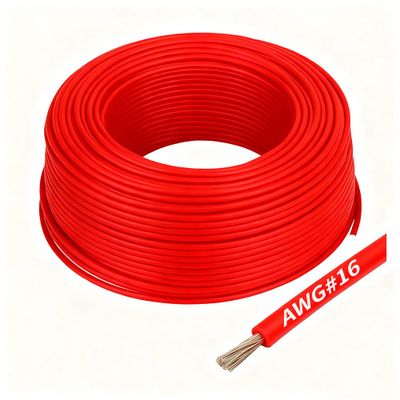 Gens ace silikonkabel AWG 16, röd, 1 m