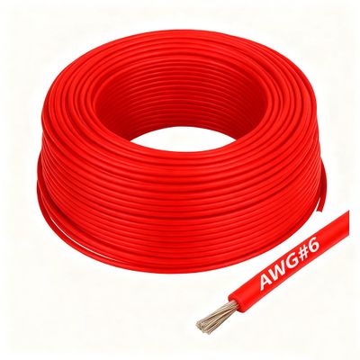 Gens ace silikonkabel AWG 6, röd, 1 m