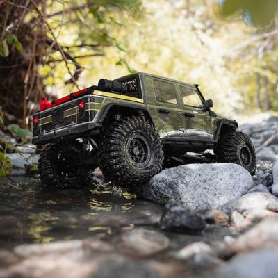 Axial 1/10 SCX10 III Motobilt Waypoint Jeep JT Gladiator 4X4 RTR Rock Crawler, Grön