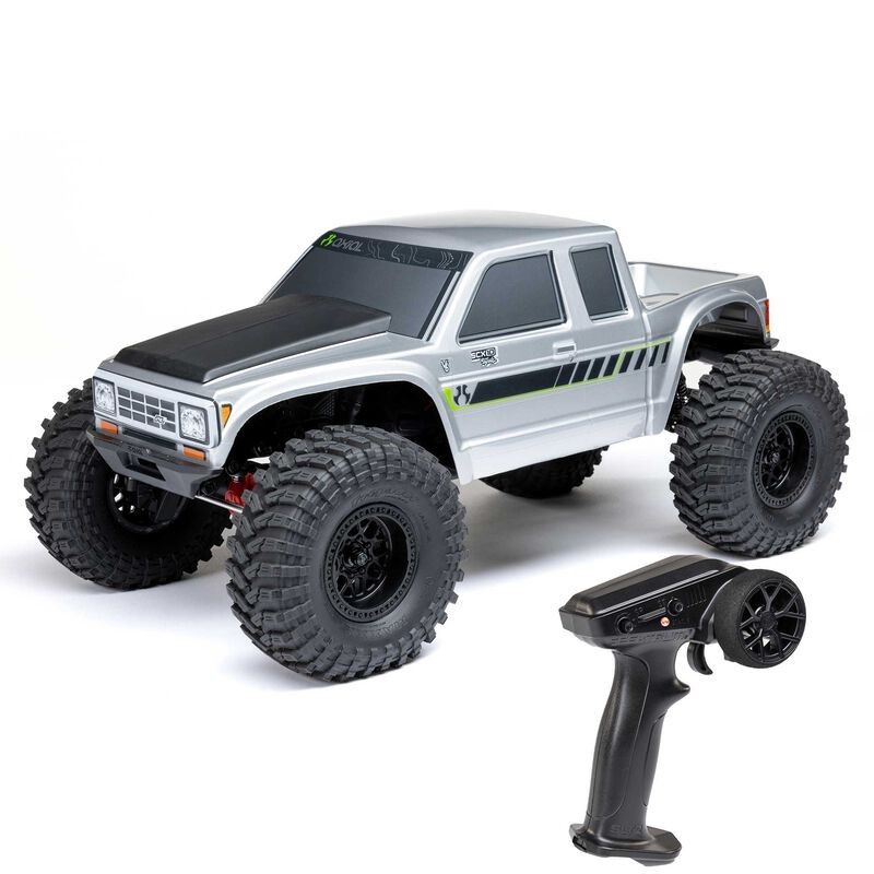 Axial SCX10 III Coyote 1/10 4X4 RTR Brushed Rock Crawler, Silver