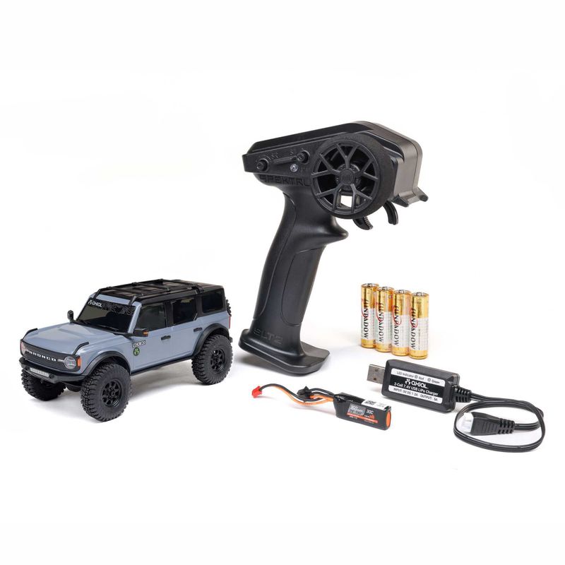 SCX30 Ford Bronco 4X4 RTR Brushed Rock Crawler (inkl. batteri/laddare)