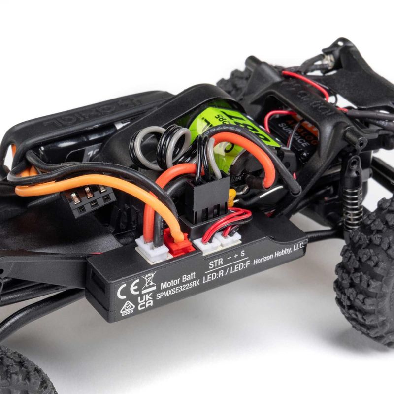 1/30 SCX30 Jeep Wrangler JLU 4X4 RTR Borstad Rock Crawler (inkl. batteri/laddare)