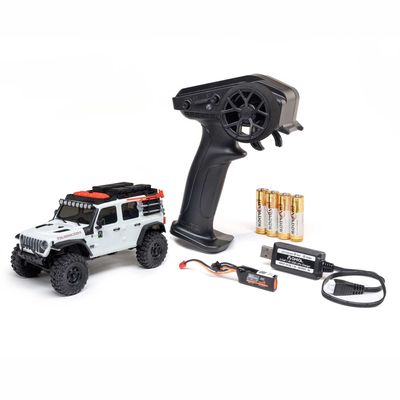 1/30 SCX30 Jeep Wrangler JLU 4X4 RTR Borstad Rock Crawler (inkl. batteri/laddare)