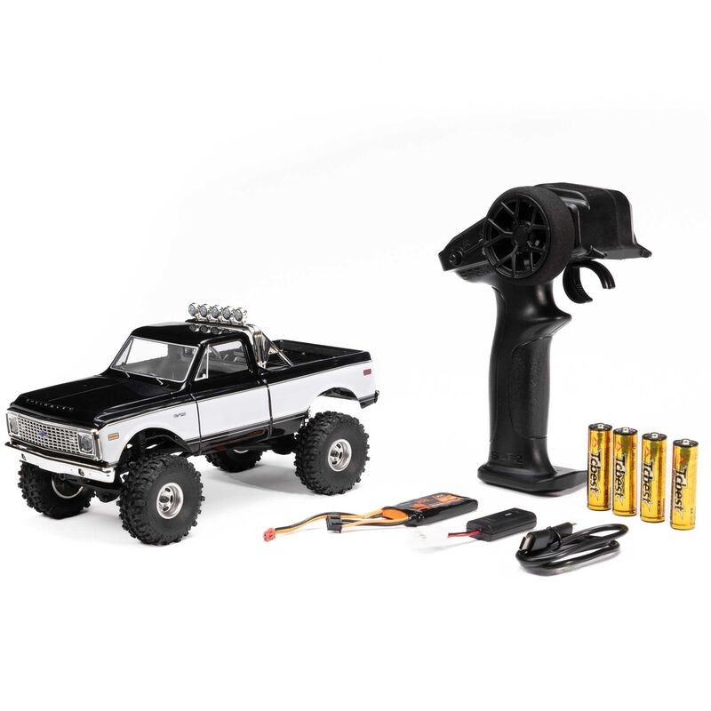 Axial 1/24 SCX24 1967-1972 Chevrolet C10 4WD Truck RTR, Svart (Inkl. batteri/Laddare)