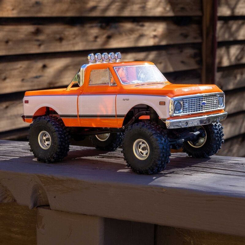Axial 1/24 SCX24 1967-1972 Chevrolet C10 4WD Truck RTR, Orange (Inkl. Batteri/Laddare)