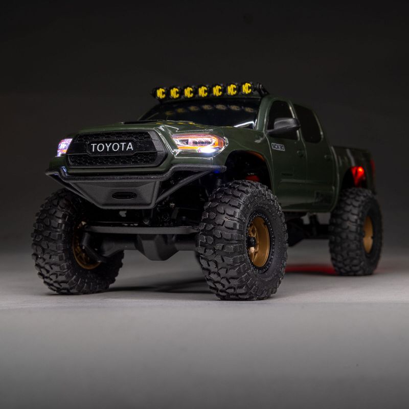 Axial 1/30 SCX30 Toyota Tacoma TRD Pro 4X4 RTR Rock Crawler Grön - Batteri & Laddare ingår