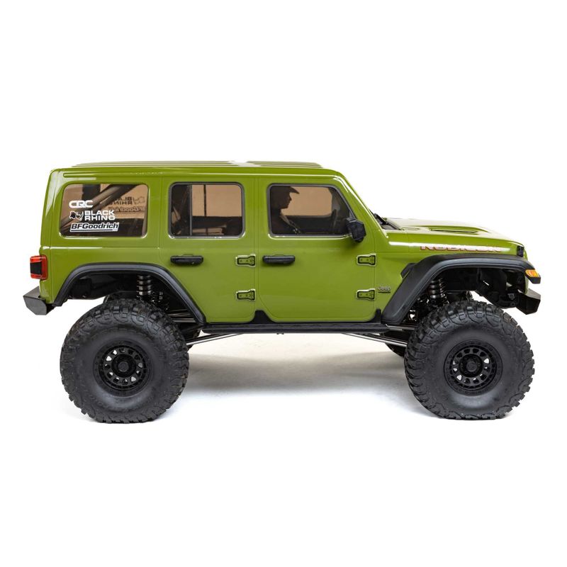 1/6 SCX6 Jeep JLU Wrangler 4X4 RTR Brushless Rock Crawler Grön