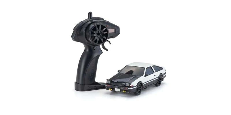 Kyosho First Mini-Z 1:28 Initial-D Sprinter Trueno AE86 vit/svart Carbon
