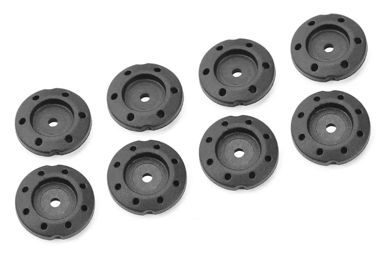 HD kolv stödmpare - 4mm tjock - 8x1.2 (4 st) - 6x1.4 (4 st)