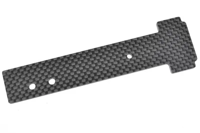 Chassiplatta - Bakre - Kolfiber 3mm - 1 st