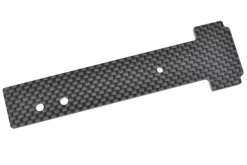 Chassiplatta - Bakre - Kolfiber 3mm - 1 st