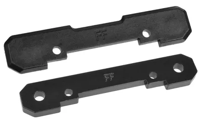 Bärarmsfäste - Främre - Aluminum 4mm and Cover - 1 Set