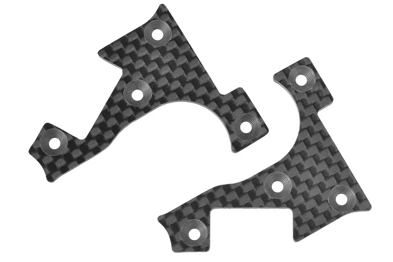 Bärarmskydd  - XB PRO - Främre Lägre- Vä/Hö - Kolfiber 2mm - 1 Par