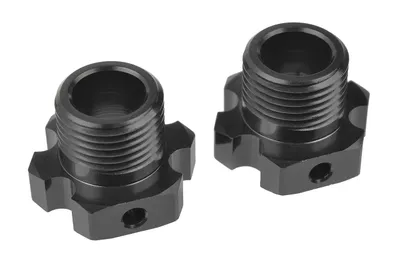 Hjulhex - XB PRO - Lightened - Aluminum 7075 - Svart - 2 st