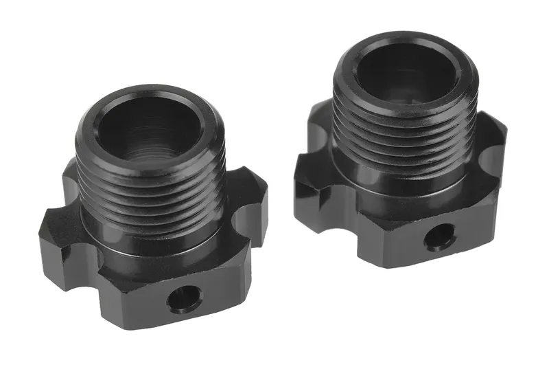 Hjulhex - XB PRO - Lightened - Aluminum 7075 - Svart - 2 st
