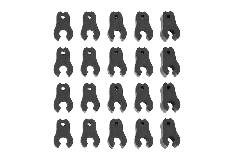 Caster Clips 1 to 4.5mm - 1 Set