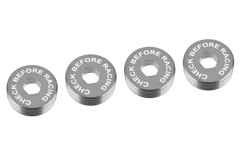Pivot Ball justermutter - Aluminum - Titanium - 4 st