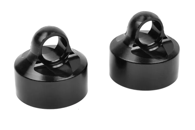 Stötdämparlock - Aluminum -  - Svart - 2 st